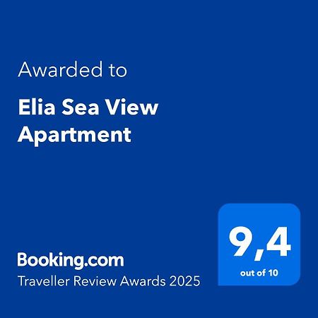 Elia Sea View Apartment Corfu  Exteriér fotografie